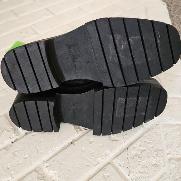 Sam Edelman Lulia Tan Suede Platform Lug Sole Chelsea Boots Size 8 - Picture 9 of 9